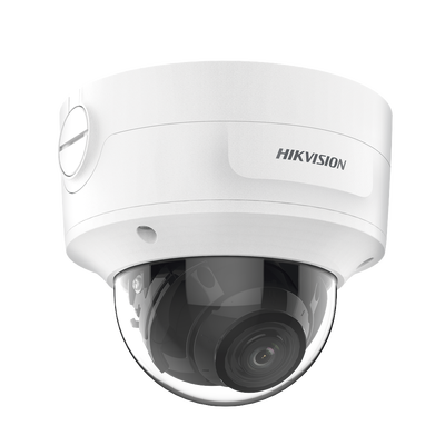 Domo IP 8 Megapixel (4K) / Lente Mot. 2.7 a 13.5 mm / 40 mts IR EXIR / Exterior IP66 / IK10 / DARKFIGHTER / Audio y Alarma I/O / PoE+ / ONVIF / Micro SD / 4 Analíticos: AcuSense, Deteccion Facial, Conteo de Personas por Cruce y Zona - imagen 2