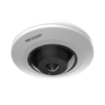 Mini Fisheye IP 5 Megapixel / Panorámica 180° – 360° / 8 mts IR / Interior / PoE / HEOP / ACUSENSE / Detección Facial / Microfono Integrado miniatura 2