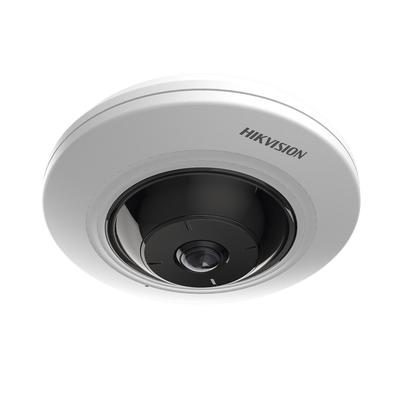 Mini Fisheye IP 5 Megapixel / Panorámica 180° – 360° / 8 mts IR / Interior / PoE / HEOP / ACUSENSE / Detección Facial / Microfono Integrado - imagen 3