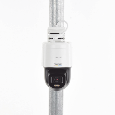 Domo PT IP 4 Megapixel / Lente 4 mm / Luz Blanca 30 mts / dWDR / PoE / IP66 / Micrófono y Bocina Interconstruido / Micro SD / Incluye Montaje de Pared y Techo - imagen 2