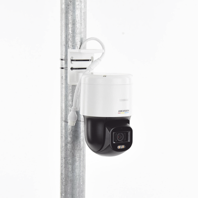 Domo PT IP 4 Megapixel / Lente 4 mm / Luz Blanca 30 mts / dWDR / PoE / IP66 / Micrófono y Bocina Interconstruido / Micro SD / Incluye Montaje de Pared y Techo - imagen 5