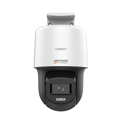 Domo PT IP 4 Megapixel / Lente 4 mm / Luz Blanca 30 mts / dWDR / PoE / IP66 / Micrófono y Bocina Interconstruido / Micro SD / Incluye Montaje de Pared y Techo - imagen 1