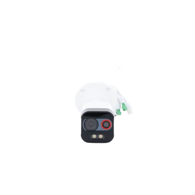 Cámara Bala IP Térmica y Óptica Biespectral / Análisis de Video (VCA) para Protección Perimetral / Clasifica Vehículo/Humano / Térmica 96 x 72 / Óptica 4 MP ColorVu / IP67 / Audio y Alarma Visual - imagen 2