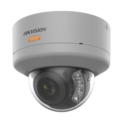 [Dual Light + ColorVu] Domo IP 4 Megapixel / Lente 2.8 mm / Polimero Anticorrosivo (Ideal para Zonas Costeras o Alta Salinidad) / 40 Mts IR + 40 Mts Luz Blanca / 2 Micrófonos Integrados / WDR 130 dB / IP68 / IK10 - imagen 1