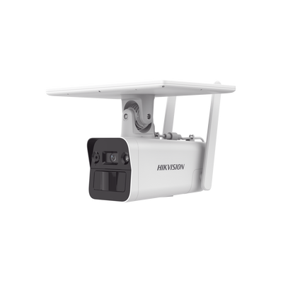 Kit Solar IP All in One / Doble Detección (Radar + PIR) / Bala IP 4 Megapixel / Lente 4 mm / Panel Solar / Batería de Respaldo de Litio 10Ah (Hasta 11 Días) / Conexión 4G / Audio de Dos Vías / Accesorios de Inst. / Direc - imagen 1