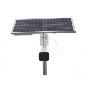 Kit Solar IP All in One / Cámara Bala ColorVu 4 Megapixel / Lente 4 mm / Panel Solar / Batería de Respaldo de Litio 23.2Ah (Hasta 24 Días) / Conexión 4G / Accesorios de Instalación