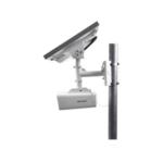 Kit Solar IP All in One / Cámara Bala ColorVu 4 Megapixel / Lente 4 mm / Panel Solar / Batería de Respaldo de Litio 23.2Ah (Hasta 24 Días) / Conexión 4G / Accesorios de Instalación miniatura 4