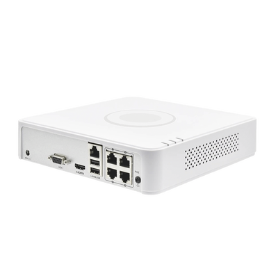 NVR 4 Megapixel (Compatible con Cámaras ACUSENSE) / 4 canales IP / 4 Puertos PoE /1 Bahía de Disco Duro / Salida de Vídeo Full HD - imagen 2