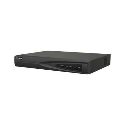 NVR 8 Megapixel (4K) (Compatible con Cámaras ACUSENSE) / 4 canales IP / 4 Puertos PoE+ / 1 Bahía de Disco Duro / Salida de Vídeo en 4K / 300 Metros PoE Modo Extendido - imagen 1
