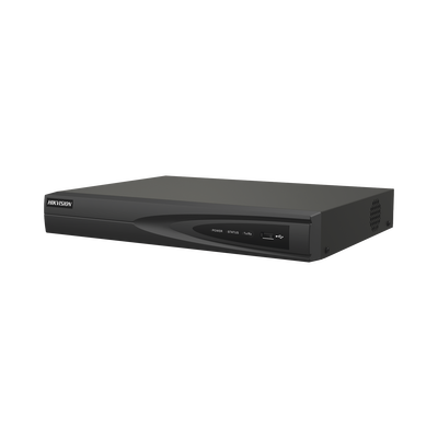 NVR 8 Megapixel (4K) (Compatible con Cámaras ACUSENSE) / 8 canales IP / 8 Puertos PoE+ / 1 Bahía de Disco Duro / Salida de Vídeo en 4K / 300 Metros PoE Modo Extendido - imagen 1
