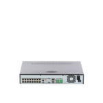 NVR 12 Megapixel (4K) / 16 canales IP / 16 Puertos PoE+ / AcuSense (Evita Falsas Alarmas) / Reconocimiento Facial / 4 Bahías de Disco Duro / Switch PoE 300 mts / HDMI en 4K / Alarmas I/O miniatura 4