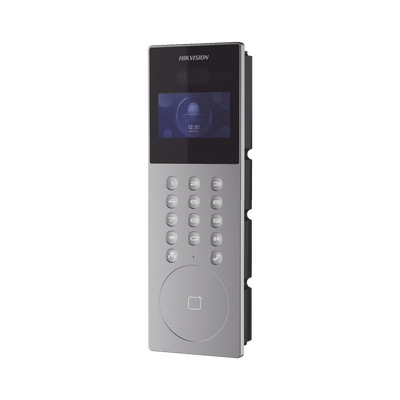Videoportero IP Multiapartamento con Reconocimiento Facial / Llamada a App HikConnect (requiere monitor) / Protección IP65 / Apertura por Rostro, Tarjeta o App - imagen 3