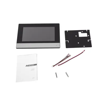 Monitor Hibrido IP WiFi Touch Screen 7″ para DS-KIS303P / Vídeo en Vivo / PoE Estándar / Apertura Remota / Llamada Entre Monitores / Audio de dos vías / Policarbonato - imagen 5