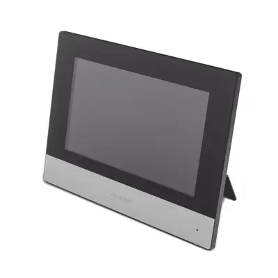 Monitor Hibrido IP WiFi Touch Screen 7″ para DS-KIS303P / Vídeo en Vivo / PoE Estándar / Apertura Remota / Llamada Entre Monitores / Audio de dos vías / Policarbonato - imagen 2
