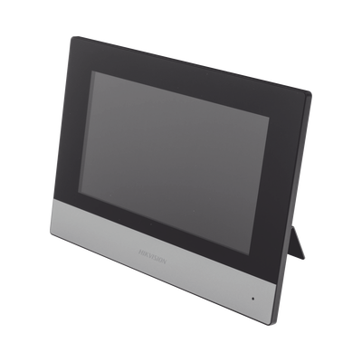 Monitor IP WiFi Touch Screen 7″ para Videoportero IP / Vídeo en Vivo / PoE Estándar / Apertura Remota / Llamada Entre Monitores / Audio de dos vías / Policarbonato - imagen 1