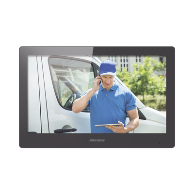 Monitor Touch Screen 10″ para Videoportero IP / Estético / Video en Vivo / WiFi / Apertura Remota / llamada entre monitores / Audio de dos vías / Policarbonato - imagen 1