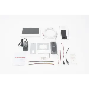 Kit de Videoportero TurboHD con Pantalla LCD a Color de 7" / Frente de Calle para Exterior de Policarbonato / 720p (1 Megapíxel )130° de Visión (Gran Angular)