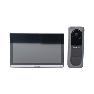 Kit de Videoportero Hibrido TurboHD con Pantalla LCD touch de 7″ Wi-Fi / Frente de Calle para Exterior de Policarbonato / 720p (1 Megapíxel )130° de Visión (Gran Angular) / Llamada a App Hik-Connect - imagen 4