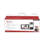 Kit de Videoportero IP PoE Estandar con llamada a App de Smartphone (Hik-Connect) / Apertura con Tarjeta MIFARE / Frente de calle IK08 & IP65 / Soporta 2 puertas miniatura 2