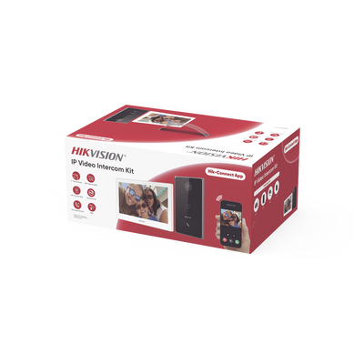 Kit de Videoportero IP / Frente de calle para exterior / 2MP / Lector de Tarjeta MiFARE / Monitor Interior / WiFi / Pantalla de 7″ Touch - imagen 1