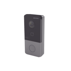 Videoportero IP 2 Megapixel / PoE Estandar / IP65 / Apertura desde Hik-connect / Soporta 1 Departamento y Hasta 6 Monitores / Soporta Tarjetas Mifare / 1 Salida Relay