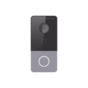 Videoportero IP 2 Megapixel / PoE Estandar / IP65 / Apertura desde Hik-connect / Soporta 1 Departamento y Hasta 6 Monitores / Soporta Tarjetas Mifare / 1 Salida Relay