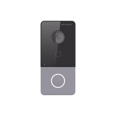 Videoportero IP 2 Megapixel / PoE Estandar / IP65 / Apertura desde Hik-connect / Soporta 1 Departamento y Hasta 6 Monitores / Soporta Tarjetas Mifare / 1 Salida Relay - imagen 4