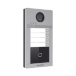 Videoportero IP 2 Megapixel / Llamada y Apertura Remota desde App Hik-Connect (Requiere monitor )/ PoE / Exterior IP65 + Antivandalico IK08 / 4 Departamento / Apertura con Tarjeta / Soporta 2 Puertas y hasta 6 Monitores miniatura 1