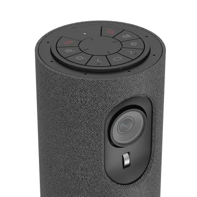 Cámara de Videoconferencia Portátil / Resolución de 2 Megapixel (Full HD) / 4 Micrófonos / Altavoz 5 W / Conexión USB / Control Remoto / Plug and Play / Movimiento PTZ - imagen 3