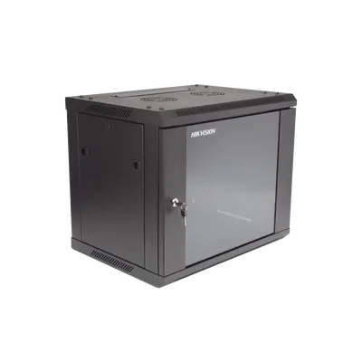 Gabinete Genérico | 9U | 600mm | Pared/Piso Con puerta - imagen 3