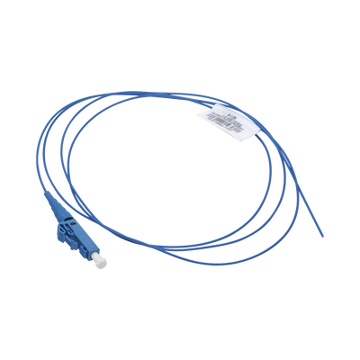 Pigtail de Fibra Óptica LC Simplex, Monomodo OS2 9/125, 900um, Color Azul, 1 Metro (3.28 Pies) - imagen 1