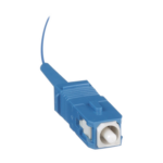 Pigtail de Fibra Óptica SC Simplex, Monomodo OS2 9/125, 900um, Color Azul, 1 Metro (3.28 Pies) miniatura 2