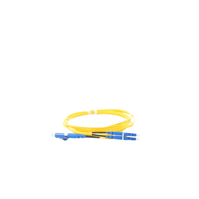 Jumper de Fibra Optica Monomodo 9/125 OS2, LC-LC Duplex, OFNR (Riser), Color Amarillo, 2 Metros (6.56 Pies) - imagen 4