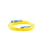 Jumper de Fibra Optica Monomodo 9/125 OS2, LC-LC Duplex, OFNR (Riser), Color Amarillo, 10 Metros (32.81 Pies) miniatura 2