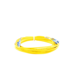 Jumper de Fibra Optica Monomodo 9/125 OS2, LC-LC Duplex, OFNR (Riser), Color Amarillo, 10 Metros (32.81 Pies) miniatura 4