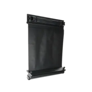 Tapa Ciega Tipo Cortina, Para Rack de 19 in, Ajustable de 4 a 51 UR, Color Negro