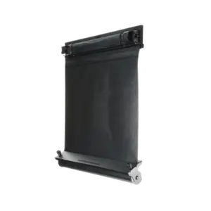 Tapa Ciega Tipo Cortina, Para Rack de 19 in, Ajustable de 4 a 51 UR, Color Negro