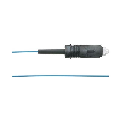 Pigtail de Fibra Óptica SC Simplex, Multimodo OM3 50/125, 900um, Color Aqua, 1 Metro (3.28 Pies) - imagen 1