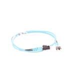Jumper de Fibra Optica Multimodo 50/125 OM3, LC-LC Duplex, OFNR (Riser), Color Aqua, 1 Metro (3.28 Pies) miniatura 4