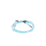 Jumper de Fibra Optica Multimodo 50/125 OM3, LC-LC Duplex, OFNR (Riser), Color Aqua, 2 Metros (6.56 Pies) miniatura 4