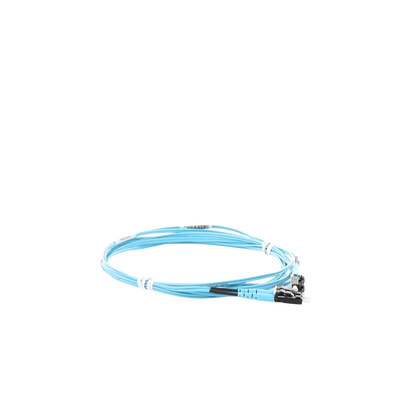 Jumper de Fibra Optica Multimodo 50/125 OM3, LC-LC Duplex, OFNR (Riser), Color Aqua, 3 Metros (9.84 Pies) - imagen 6