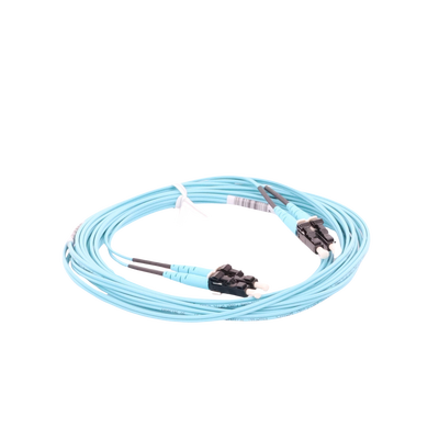 Jumper de Fibra Optica Multimodo 50/125 OM3, LC-LC Duplex, OFNR (Riser), Color Aqua, 5 Metros (16.40 Pies) - imagen 6