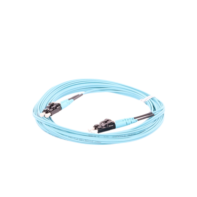 Jumper de Fibra Optica Multimodo 50/125 OM3, LC-LC Duplex, OFNR (Riser), Color Aqua, 5 Metros (16.40 Pies) - imagen 7