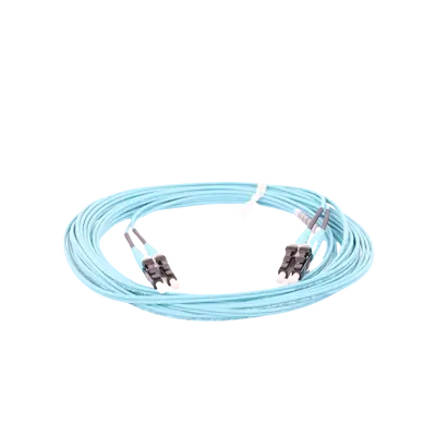 Jumper de Fibra Optica Multimodo 50/125 OM3, LC-LC Duplex, OFNR (Riser), Color Aqua, 5 Metros (16.40 Pies) - imagen 8