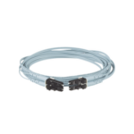 Jumper de Fibra Optica Multimodo 50/125 OM3, LC-LC Duplex, OFNR (Riser), Color Aqua, 7 Metros (22.97 Pies) miniatura 1