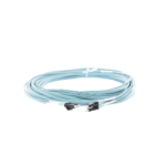 Jumper de Fibra Optica Multimodo 50/125 OM3, LC-LC Duplex, OFNR (Riser), Color Aqua, 15 Metros (49.21 Pies) miniatura 4