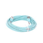 Jumper de Fibra Optica Multimodo 50/125 OM4, LC-LC Duplex, OFNR (Riser), Color Aqua, 20 Metros (65.62 Pies) miniatura 3