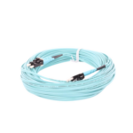 Jumper de Fibra Optica Multimodo 50/125 OM4, LC-LC Duplex, OFNR (Riser), Color Aqua, 20 Metros (65.62 Pies) miniatura 5