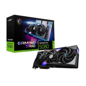Gaming Trio OC | GeForce RTX 5080 | 16GB GDDR7 — Tarjeta de Video MSI: PCIe 5.0 x16 | HDMI + 3x DisplayPort