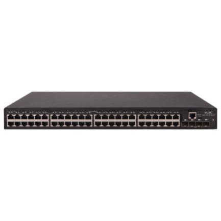 Switch H3C S5130S 52S EI L2 Switch Ethernet con 48 Puertos BASE-T y 4 Puertos BASE X SFP Plus (AC) - imagen 1